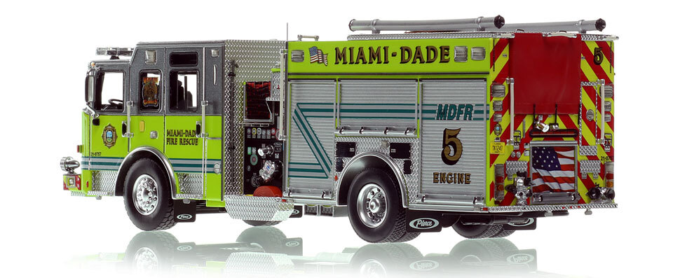 Miami-Dade 2023 Pierce Enforcer Engine 5 in 1:50 scale