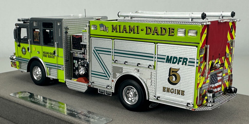 Miami-Dade 2023 Pierce Enforcer Engine 5 in 1:50 scale