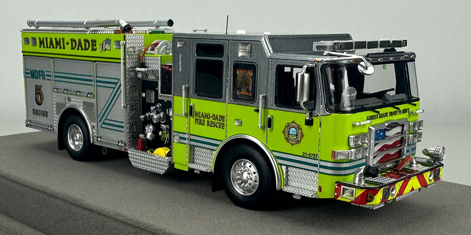 Miami-Dade 2023 Pierce Enforcer Engine 5 in 1:50 scale