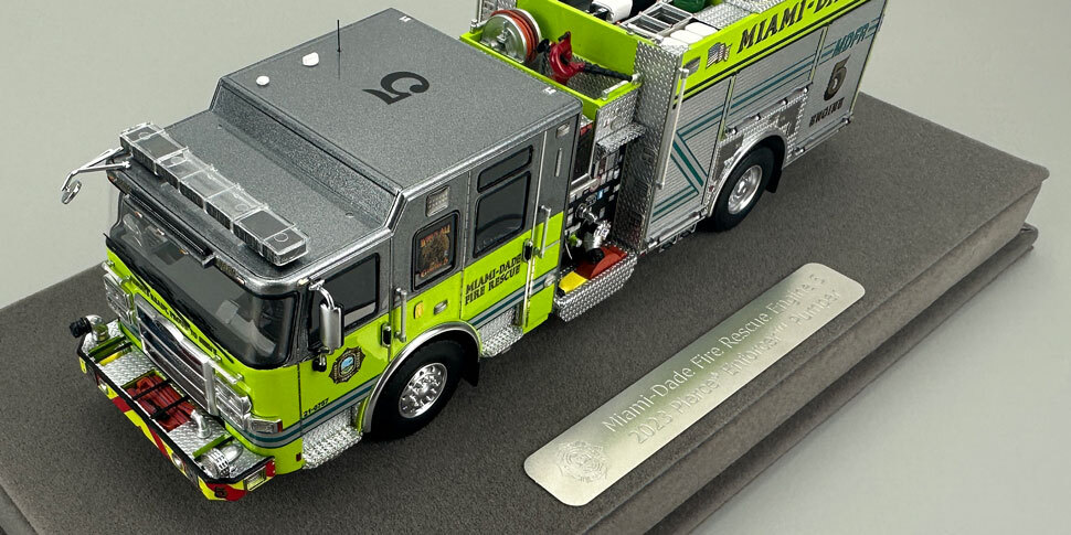 Miami-Dade 2023 Pierce Enforcer Engine 5 in 1:50 scale