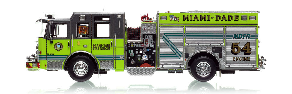 Miami-Dade 2023 Pierce Enforcer Engine 54 in 1:50 scale