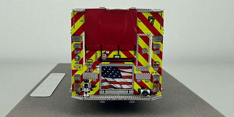 Miami-Dade 2023 Pierce Enforcer Engine 7 in 1:50 scale