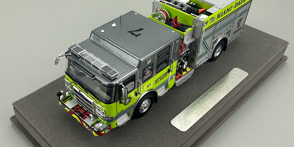 Miami-Dade 2023 Pierce Enforcer Engine 7 in 1:50 scale