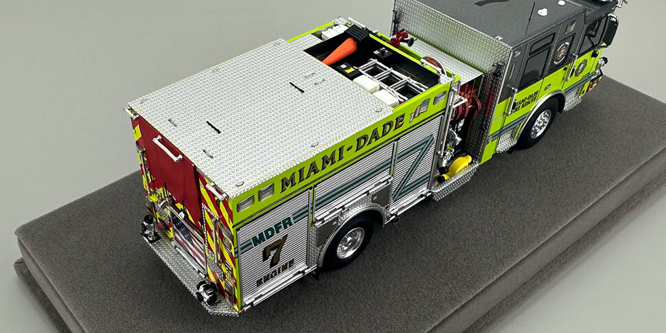 Miami-Dade 2023 Pierce Enforcer Engine 7 in 1:50 scale