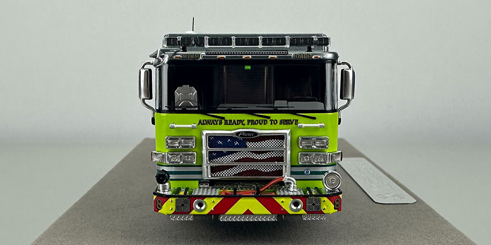 Miami-Dade 2023 Pierce Enforcer Engine 8 in 1:50 scale