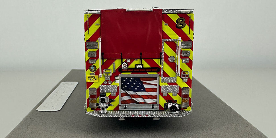 Miami-Dade 2023 Pierce Enforcer Engine 8 in 1:50 scale