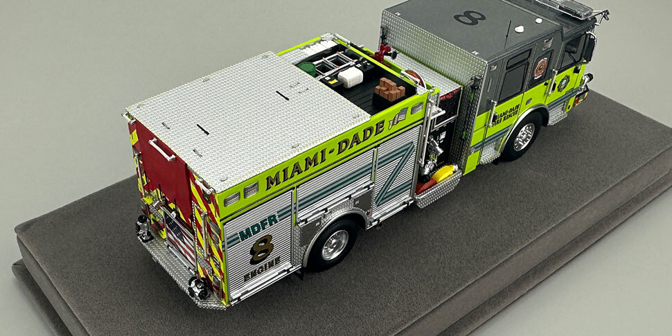 Miami-Dade 2023 Pierce Enforcer Engine 8 in 1:50 scale