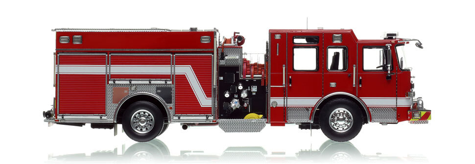 2025 Limited Edition Pierce Enforcer Pumper - Red over Red