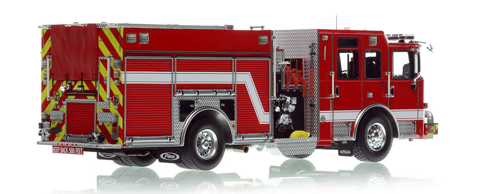 2025 Limited Edition Pierce Enforcer Pumper - Red over Red