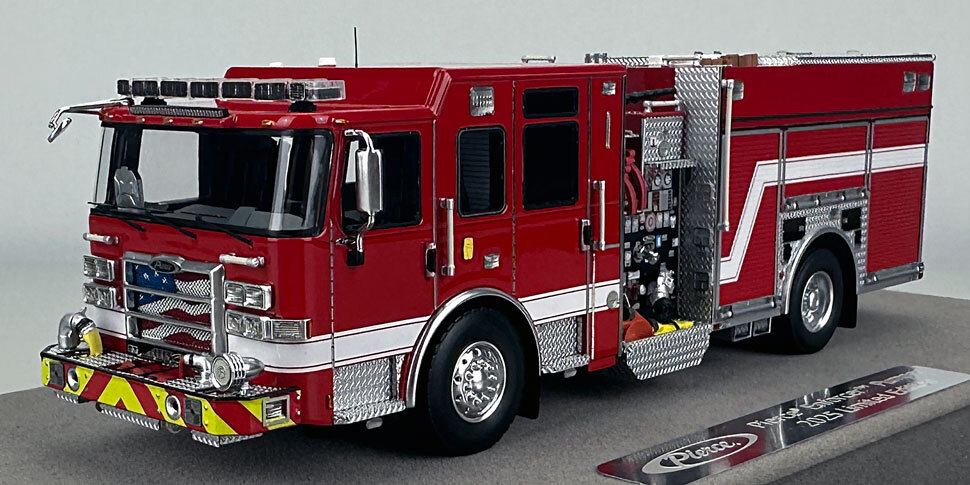 2025 Limited Edition Pierce Enforcer Pumper - Red over Red