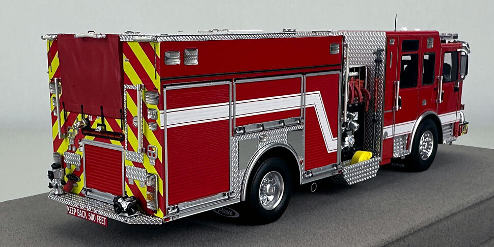 2025 Limited Edition Pierce Enforcer Pumper - Red over Red