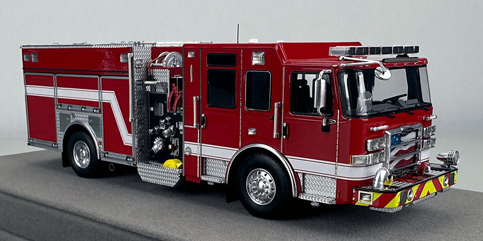 2025 Limited Edition Pierce Enforcer Pumper - Red over Red
