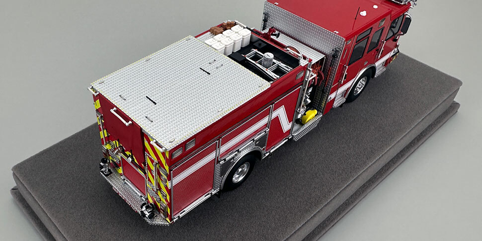 2025 Limited Edition Pierce Enforcer Pumper - Red over Red