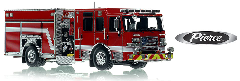 2025 Limited Edition Pierce Enforcer Pumper - Red over Red