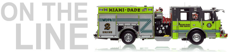 Miami-Dade 2023 Pierce Enforcer Engine 2 in 1:50 scale