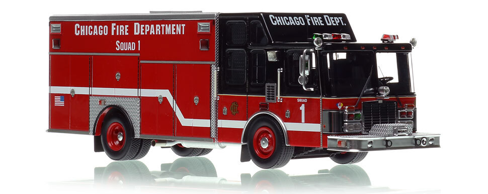Chicago 1996 HME/Saulsbury Squad 1 in 1:50 scale