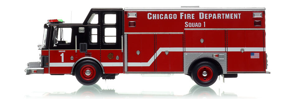 Chicago 1996 HME/Saulsbury Squad 1 in 1:50 scale