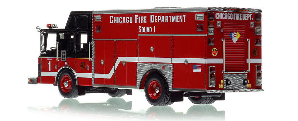 Chicago 1996 HME/Saulsbury Squad 1 in 1:50 scale