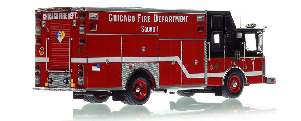Chicago 1996 HME/Saulsbury Squad 1 in 1:50 scale