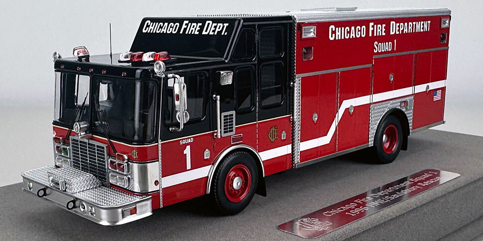 Chicago 1996 HME/Saulsbury Squad 1 in 1:50 scale