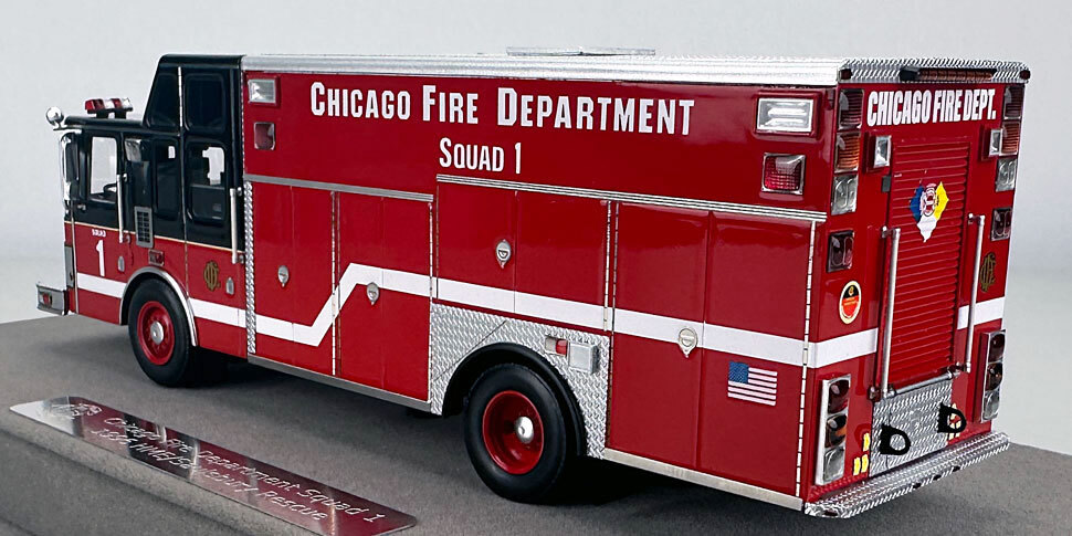 Chicago 1996 HME/Saulsbury Squad 1 in 1:50 scale
