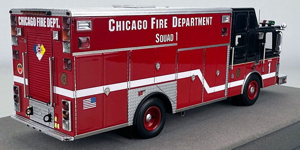 Chicago 1996 HME/Saulsbury Squad 1 in 1:50 scale