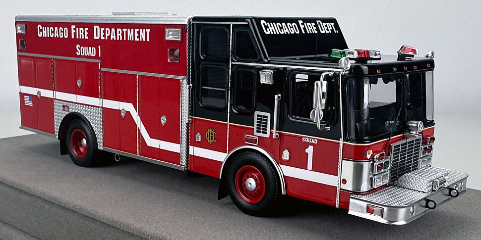 Chicago 1996 HME/Saulsbury Squad 1 in 1:50 scale