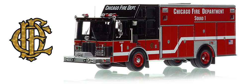 Chicago 1996 HME/Saulsbury Squad 1 in 1:50 scale