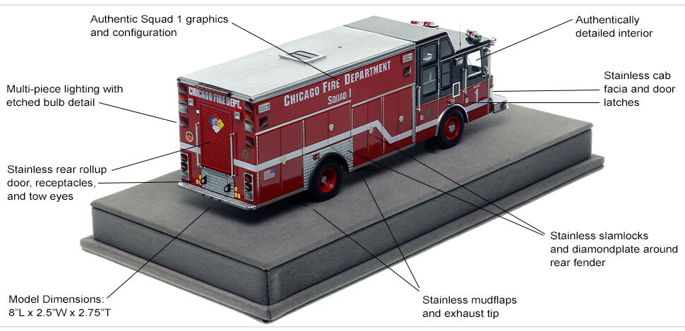 Specs and Features of Chicago 1996 HME/Saulsbury Squad 1