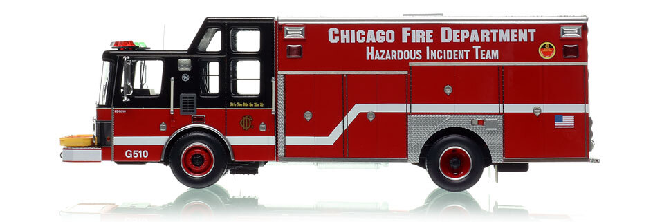 Chicago 1996 HME/Saulsbury Squad Hazardous Incident Team in 1:50 scale