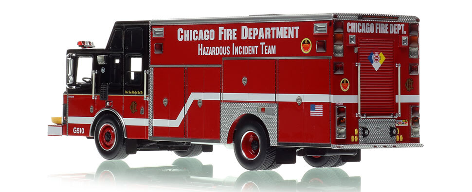Chicago 1996 HME/Saulsbury Squad Hazardous Incident Team in 1:50 scale