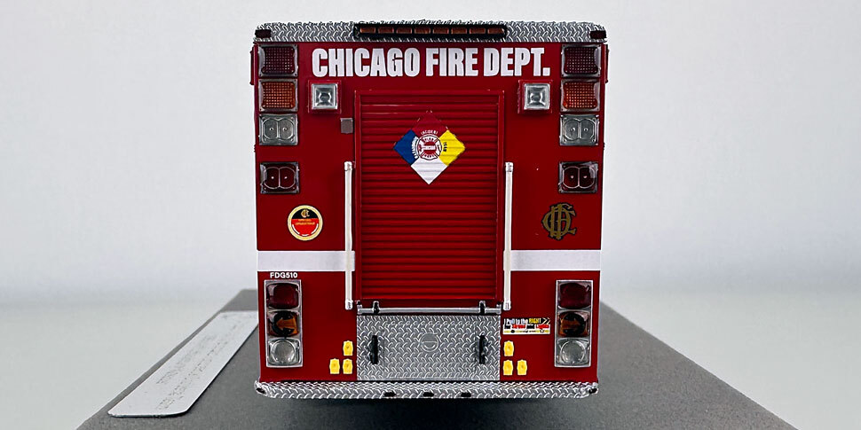 Chicago 1996 HME/Saulsbury Squad Hazardous Incident Team in 1:50 scale