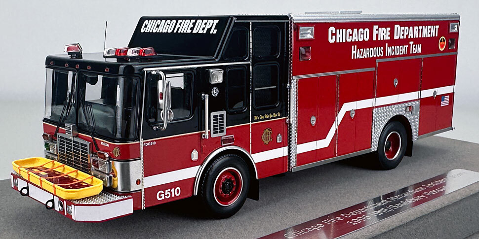 Chicago 1996 HME/Saulsbury Squad Hazardous Incident Team in 1:50 scale