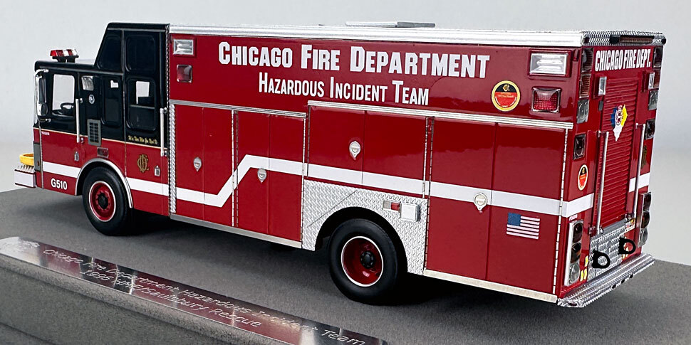 Chicago 1996 HME/Saulsbury Squad Hazardous Incident Team in 1:50 scale