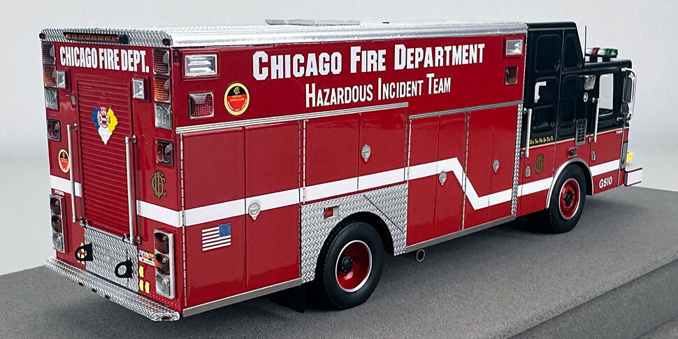 Chicago 1996 HME/Saulsbury Squad Hazardous Incident Team in 1:50 scale