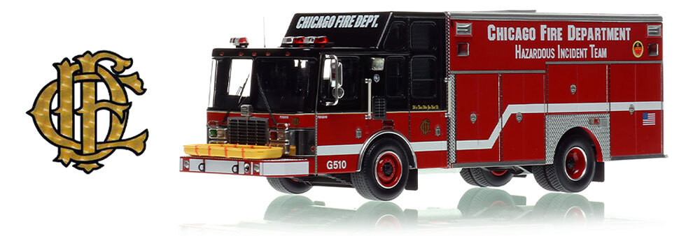 Chicago 1996 HME/Saulsbury Hazardous Incident Team in 1:50 scale