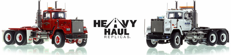 See our new line of Heavy Haul Replicas 1:50 scale diecast models