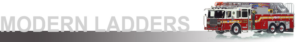1:50 Modern FDNY Rear Mount Ladder scale models