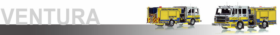 1:50 scale Ventura County Rosenbauer Commander Pumpers