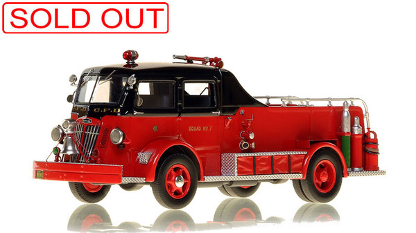 Fire Replicas Chicago Fire Department 1952 Autocar® Squad 7 Scale