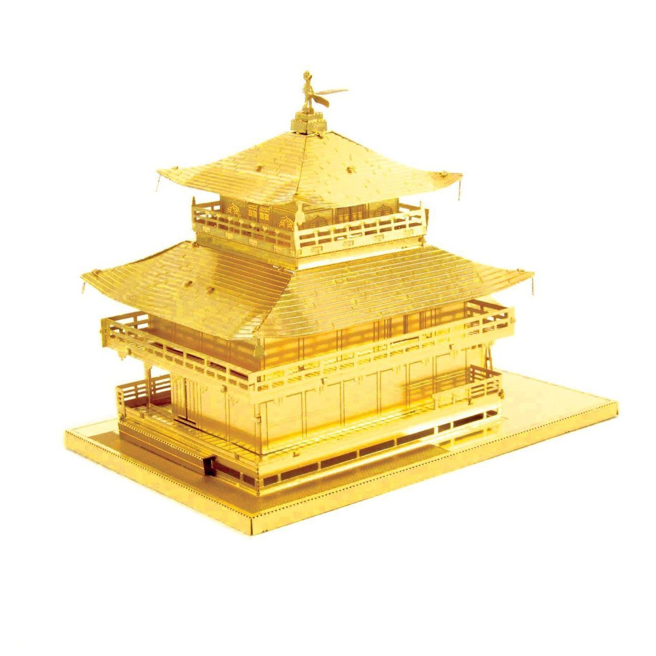 Kinkaku-Ji Temple - Gold - Metal Earth Model - Tri-M Specialty