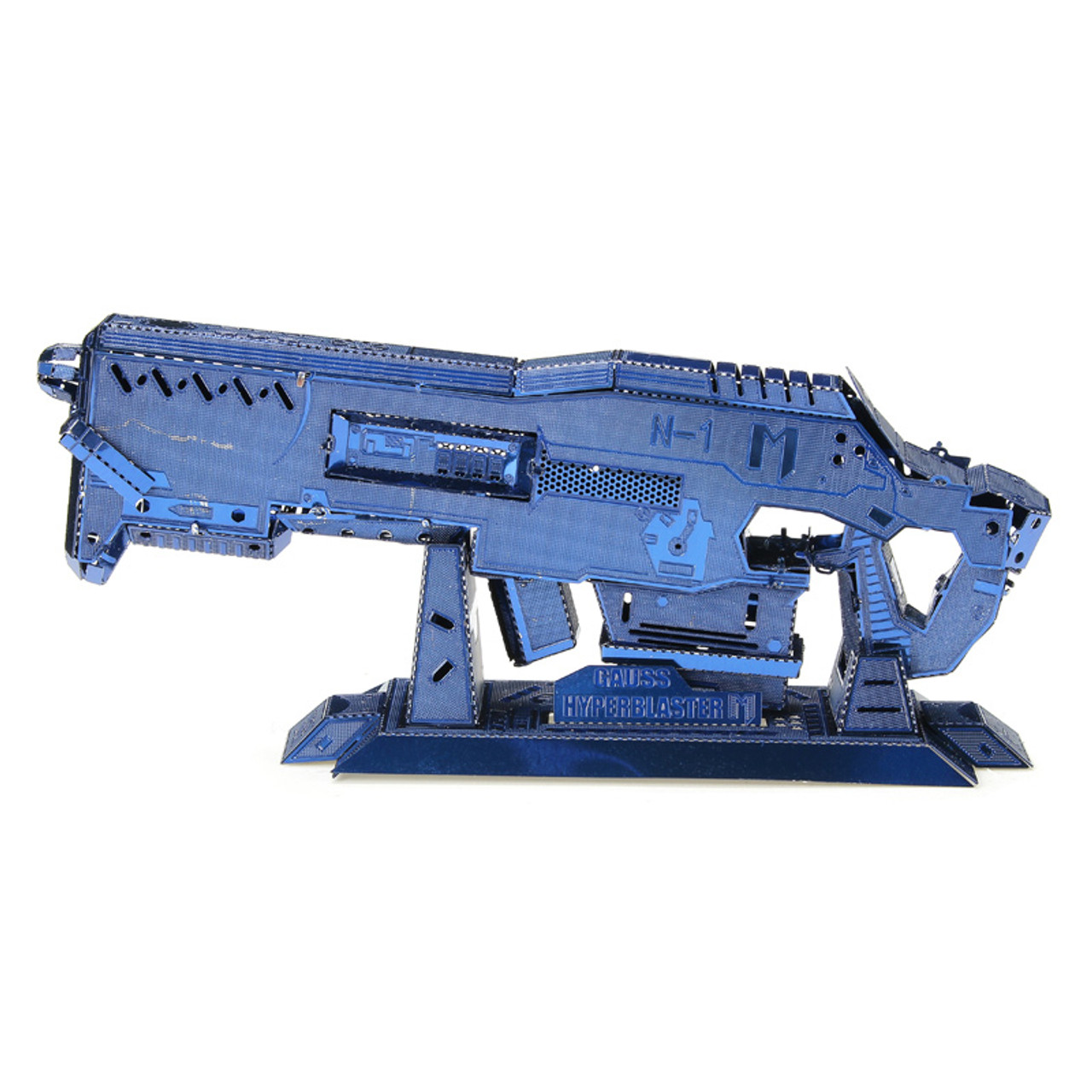 StarCraft Gauss Rifle, Blue DIY Metal Model Kit MU Model TriM
