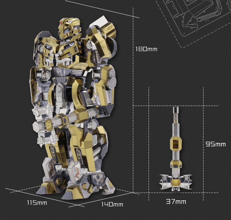 Transformers Legacy United Clase de Lujo Bumblebee - Figura de acción