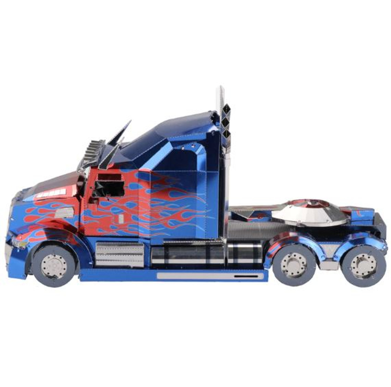 Fascinations ICONX Transformers Optimus Prime Western Star 5700 Truck 3D Metal Model Kit 