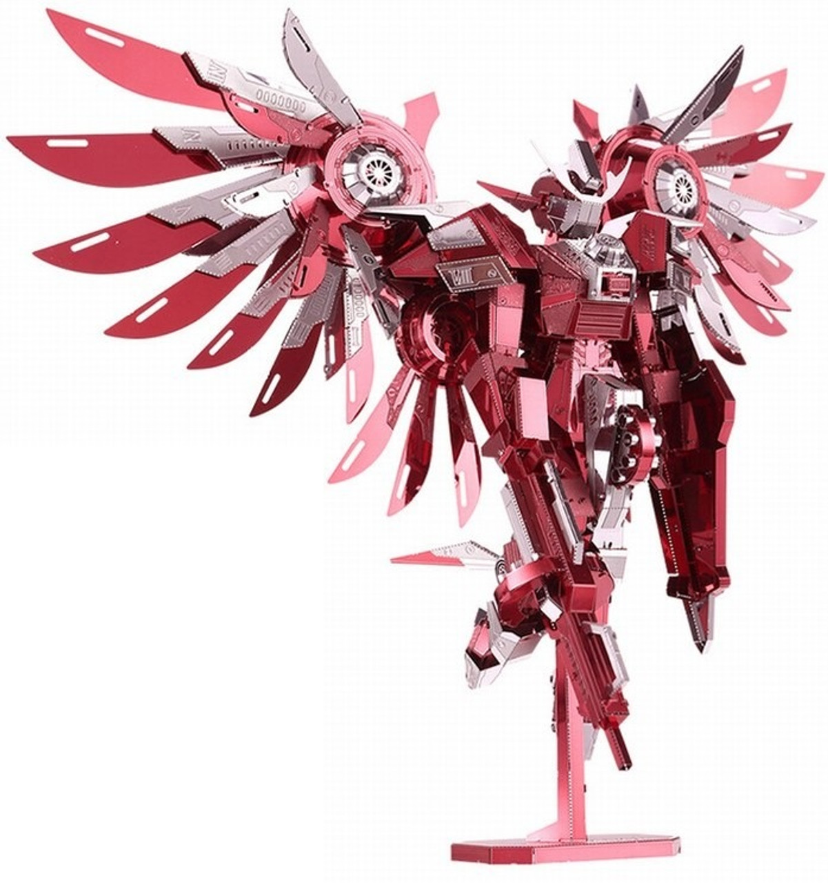 Thundering Wings Red Metal Model Kit | Piececool