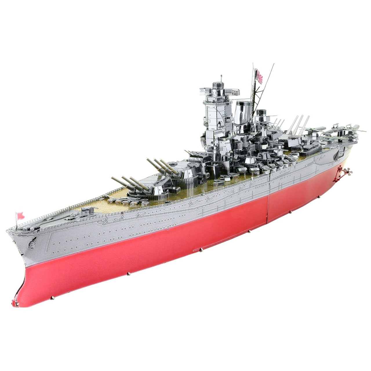 Iconx Yamato Battleship Metal Model Kit - Tri-M Specialty