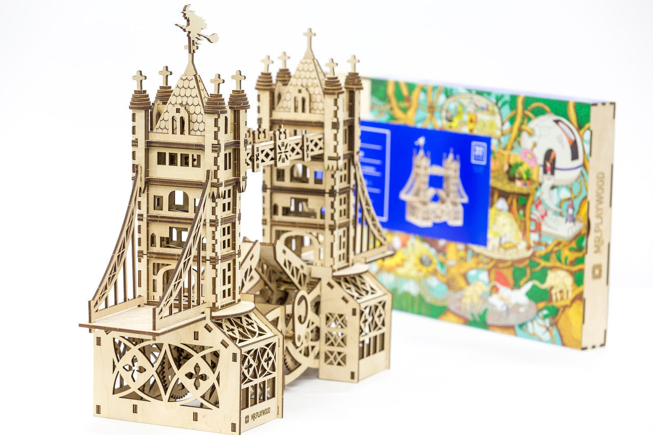 Tower Bridge maquette 3D - Mr. Playwood