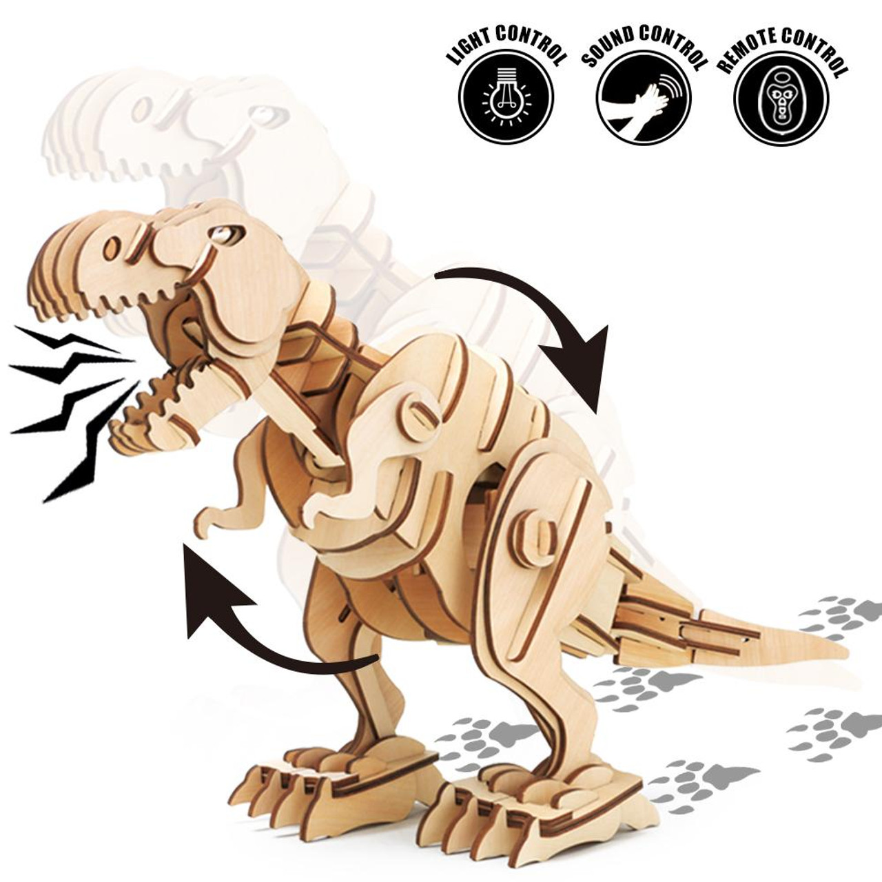rokr walking t rex