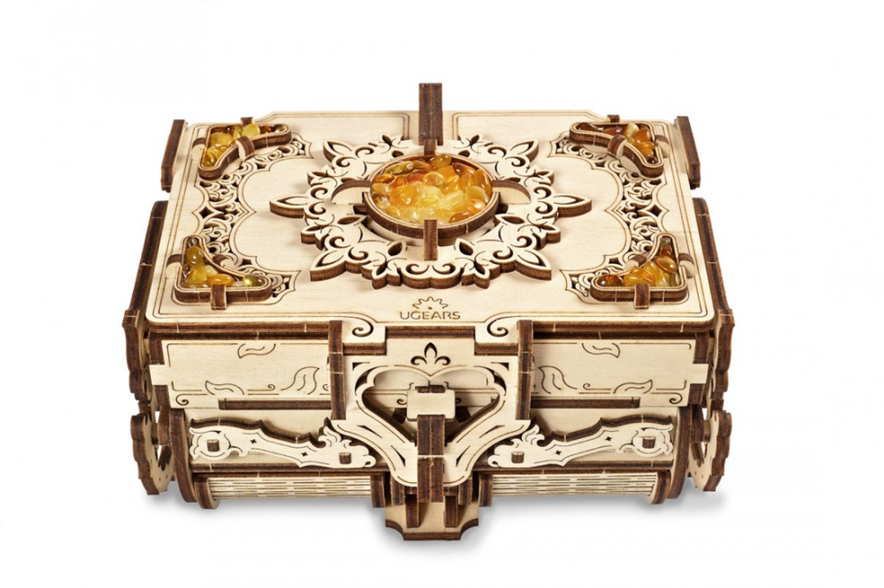 The Amber Box Mechanical Wooden Model Kit