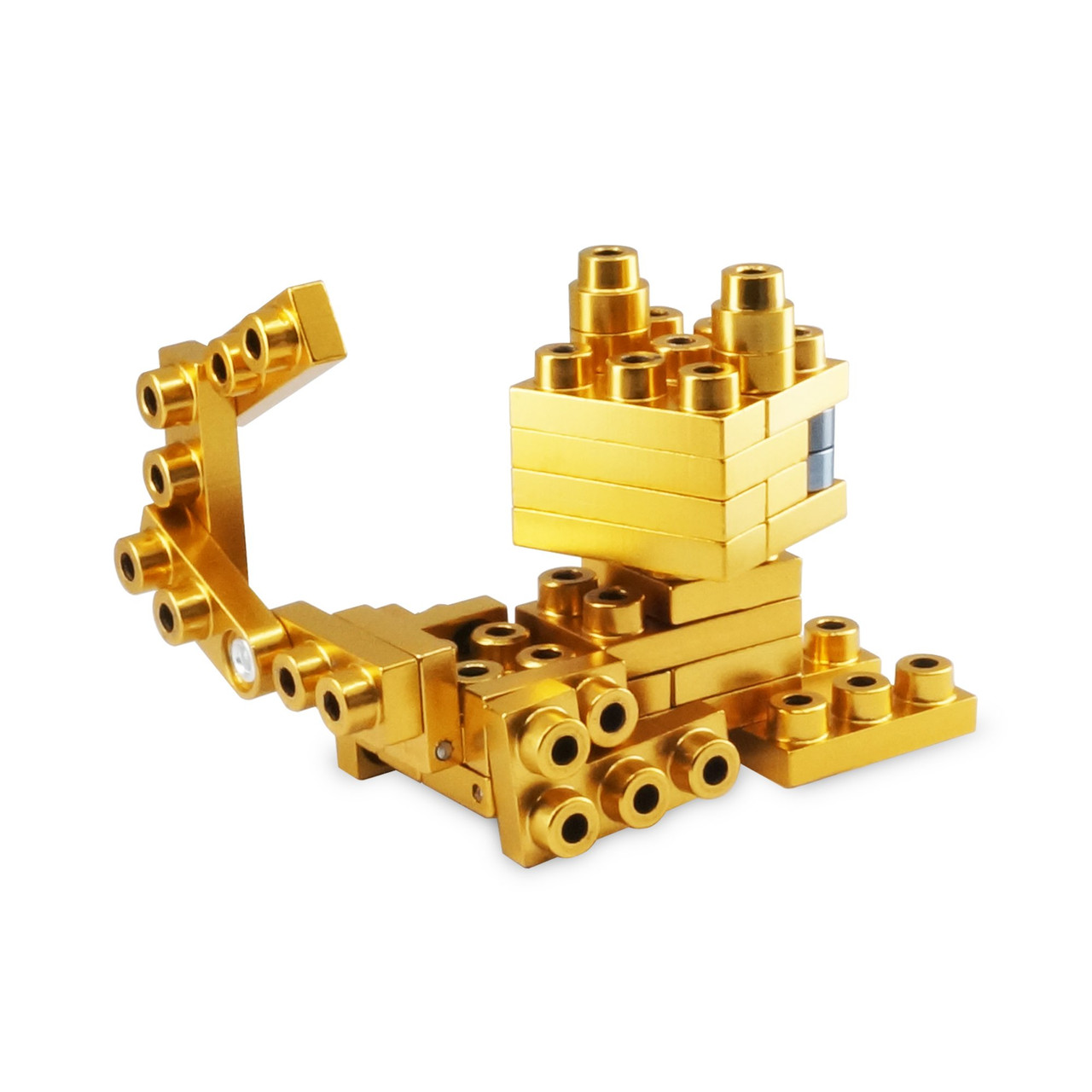 Metomics Block Pet Series - Abyssinian Cat - Metal Designer Building Blocks | 47pcs ...